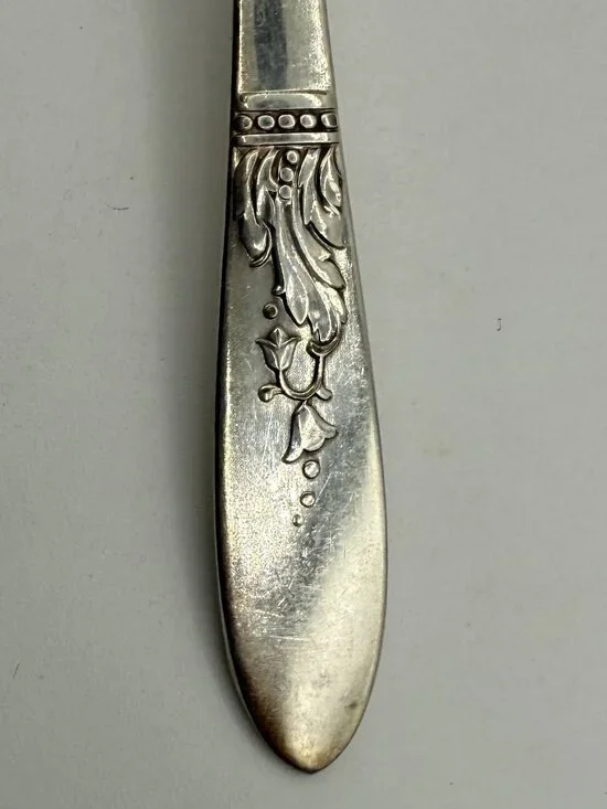 Oneida SL & GH Rogers Silverplate 1948 PRESENTATION Seven (7 ) 6” Teaspoons - Picture 10 of 12